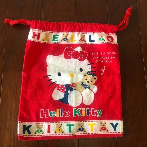 Other - Hello kitty Drawstring Bag